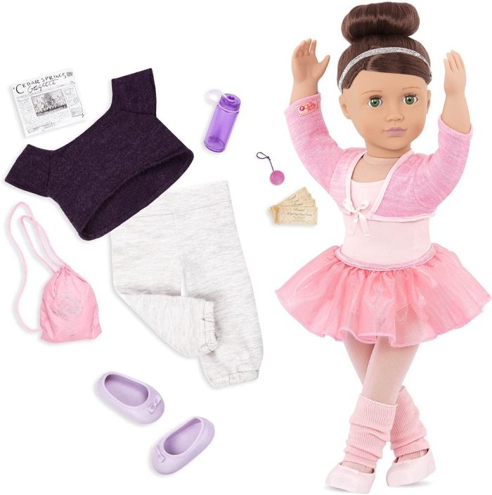 Κούκλα Sydney Ballerina με δύο ρούχα και αξεσουάρ