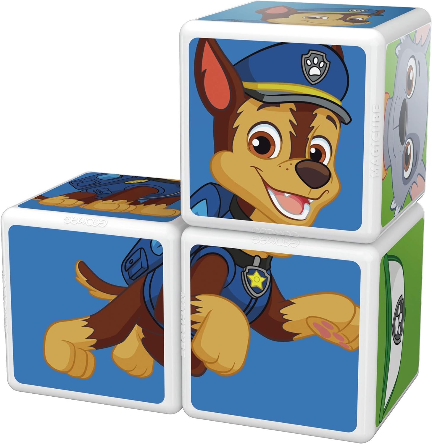 Магнитен конструктор Magicube, Paw Patrol Чейс, Скай и Роки 077, 3 части