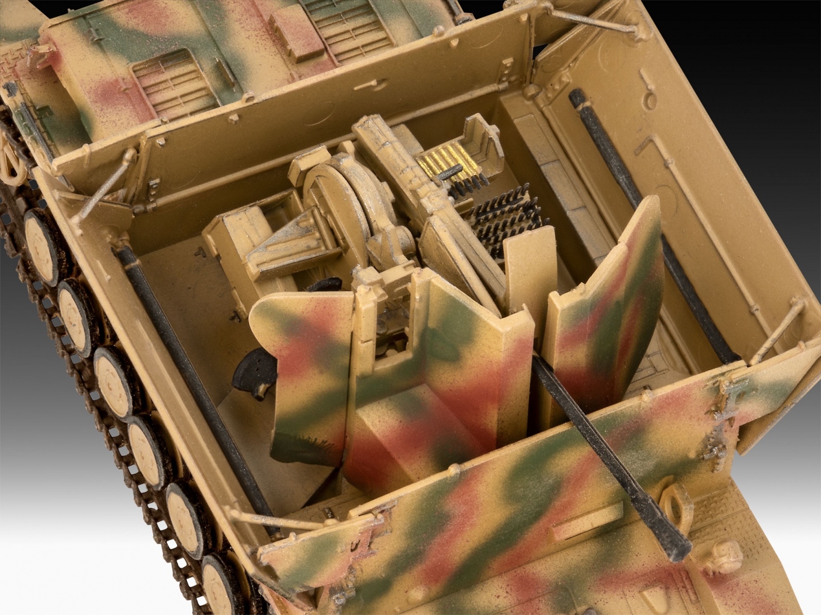 Μοντέλο συναρμολόγησης, Revell, Flakpanzer IV Möbelwagen 3.7cm Flak 43 Tank, 144 μέρη