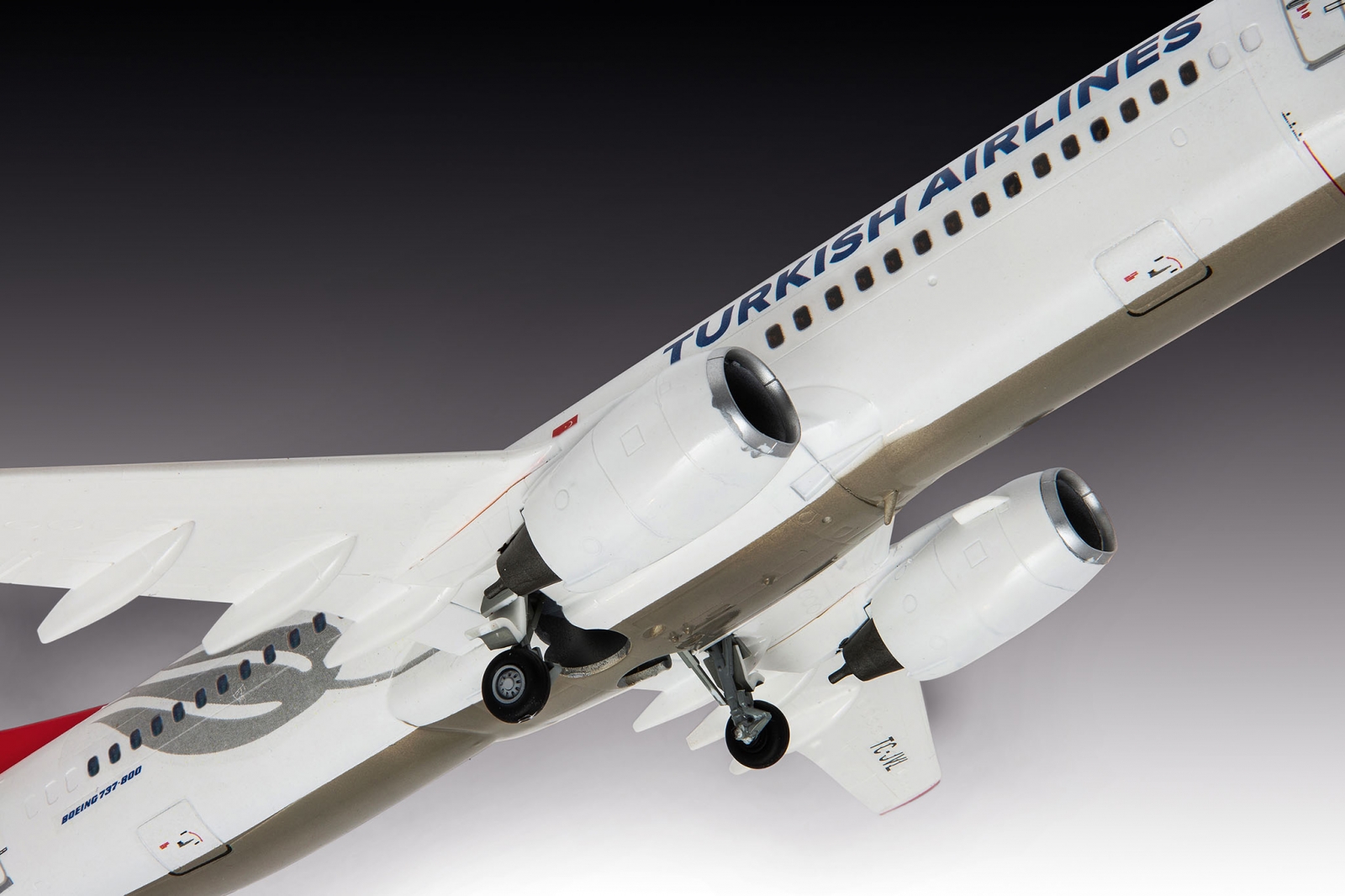 Μοντέλο συναρμολόγησης, Revell, Αεροπλάνο Boeing 737-800 Turkish Airlines, 63 ανταλλακτικά