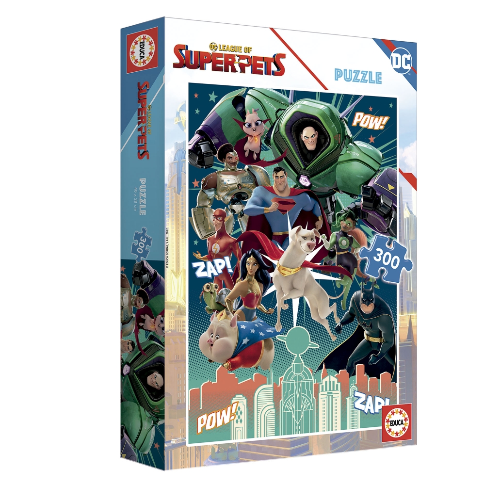 Puzzle, Educa, DC League of Super Heroes, 300 κομμάτια