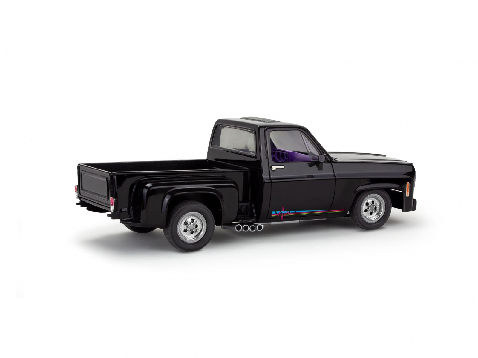 ′77 Chevy Pickup - Buildable Model, 102 Parts