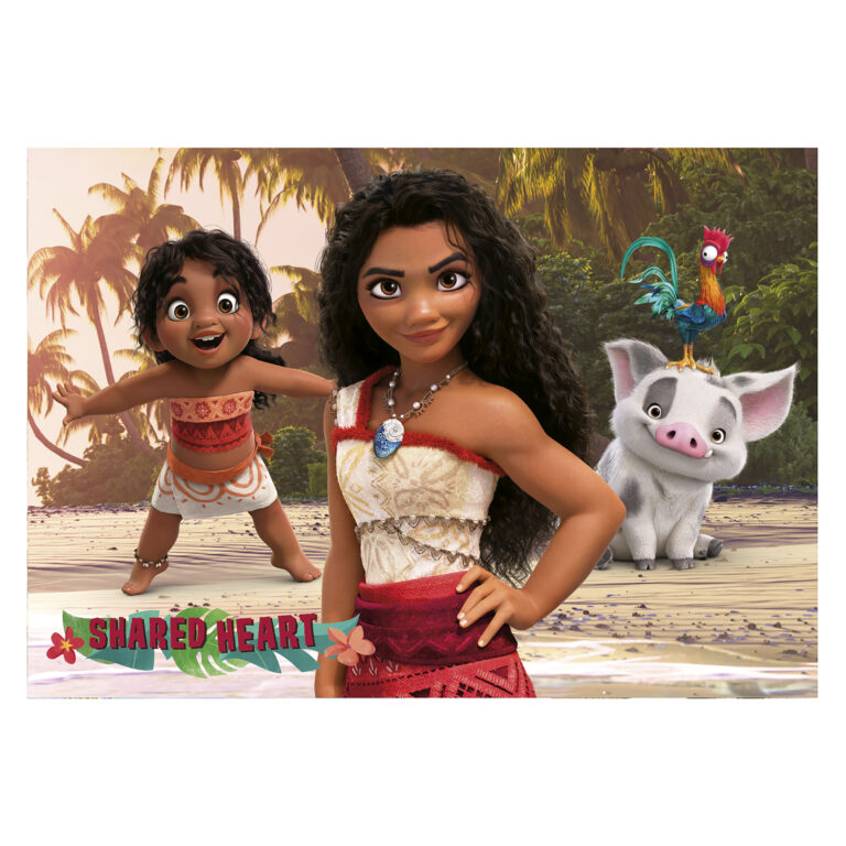 Puzzle, Educa, Moana II, 2 x 100 τεμάχια