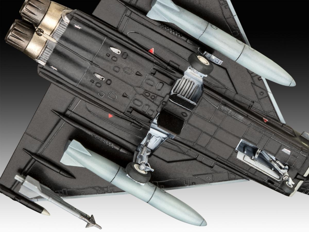 Комплект за сглобяване Eurofighter Typhoon RAF, 63 части