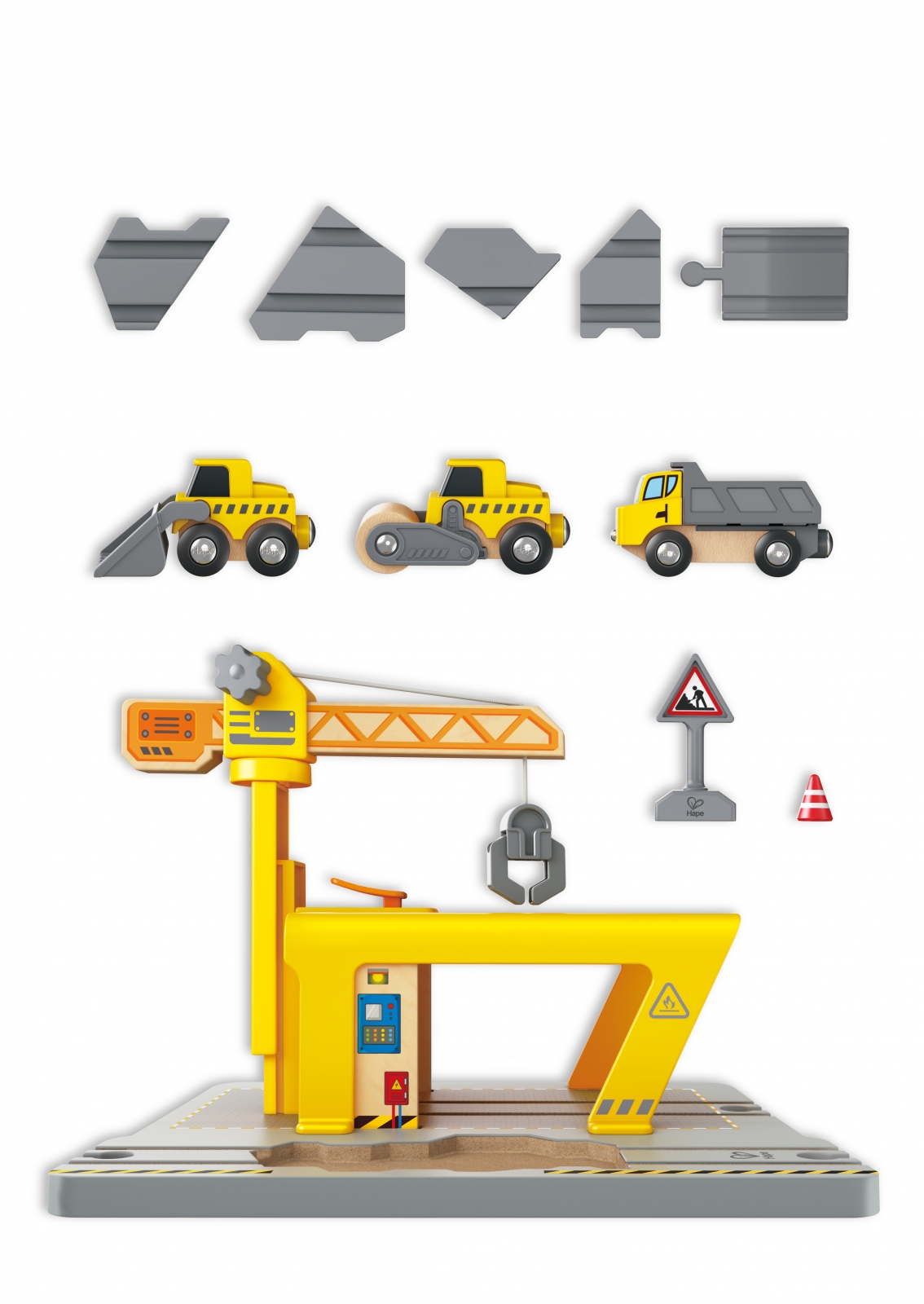 Σετ ράμπας φόρτωσης σιδηροδρόμων, Hape, 14 τεμάχια