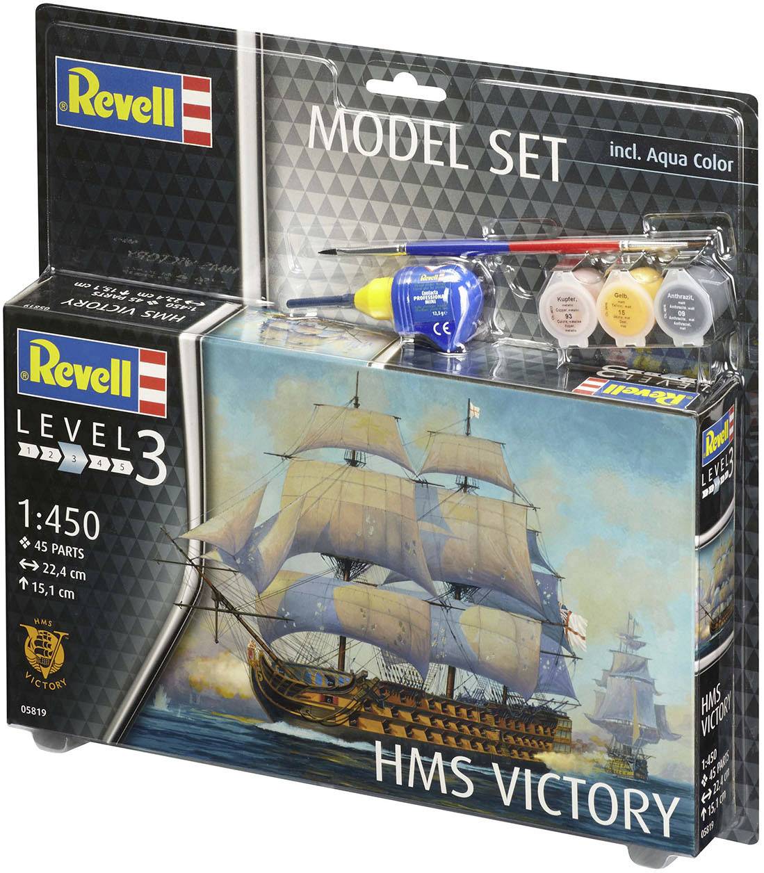 HMS Victory Sailing Ship Building Kit, 45 Τεμάχια