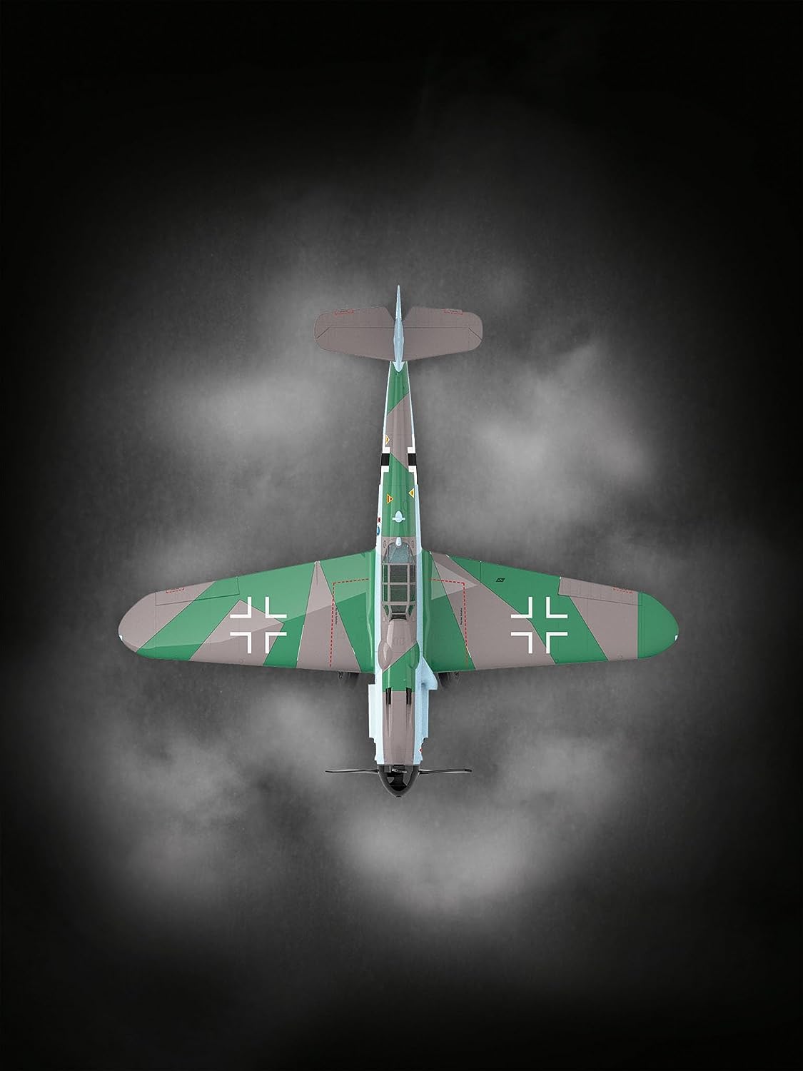Сглобяем модел Messerschmitt Bf109 G-6 Easy-Click, 54 части