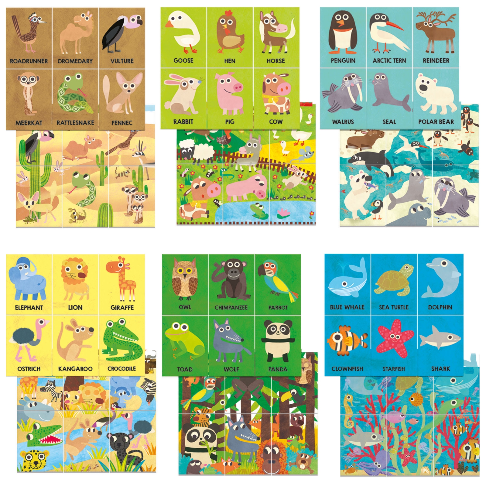Εκπαιδευτικό παιχνίδι, Headu, Montessori Flashcards, My First Animal Encyclopedia