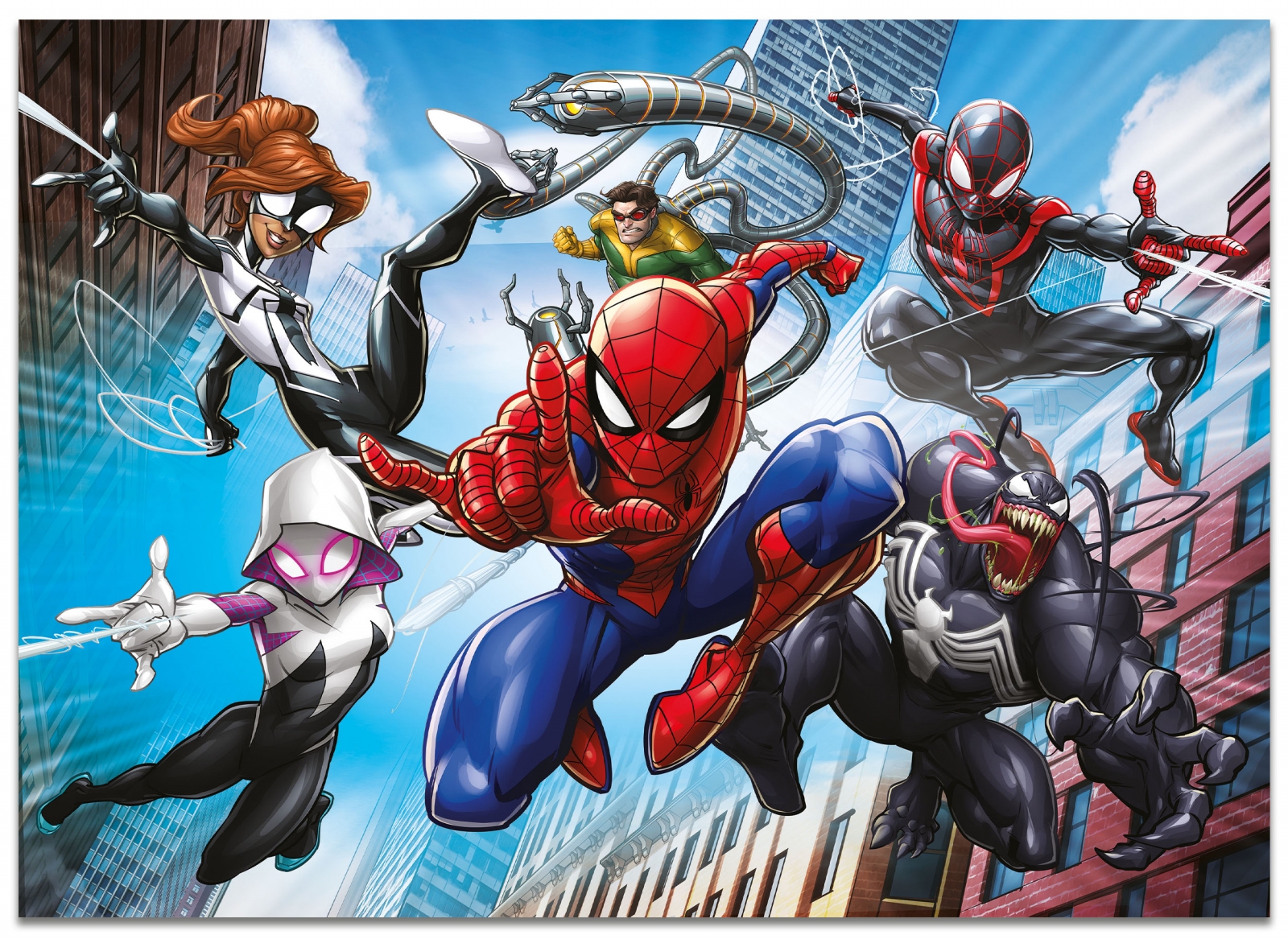 Παζλ, Lisciani, Spiderman, Παζλ διπλής όψης 2 x 48 τεμαχίων