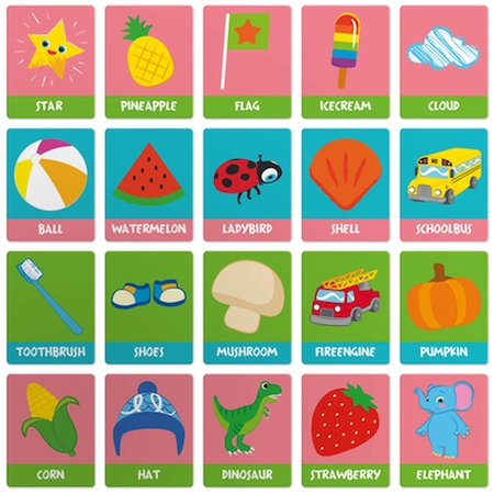 Εκπαιδευτικό παιχνίδι, Headu, Cocomelon, Let's learn English, My first words