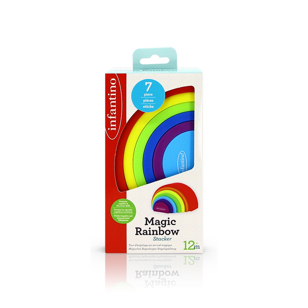 Σετ καλουπιών διαλογής, Infantino, Rainbow