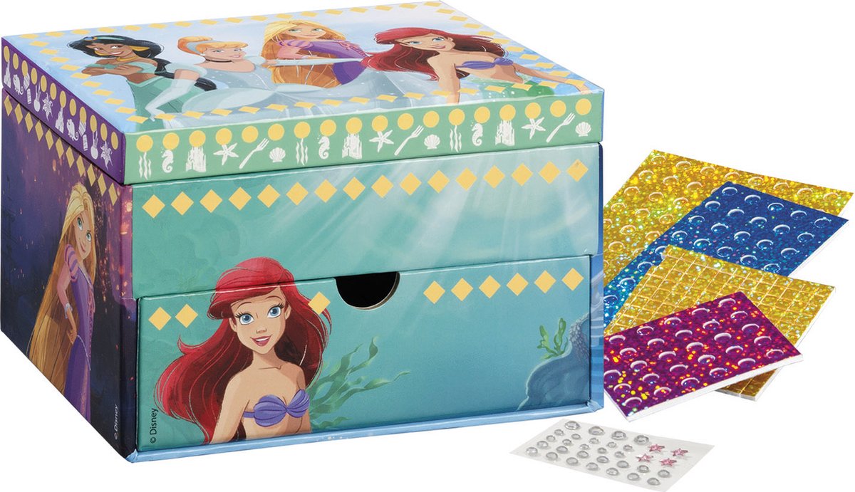 Творчески комплект Disney Princess, Декорирай сам кутия за бижута
