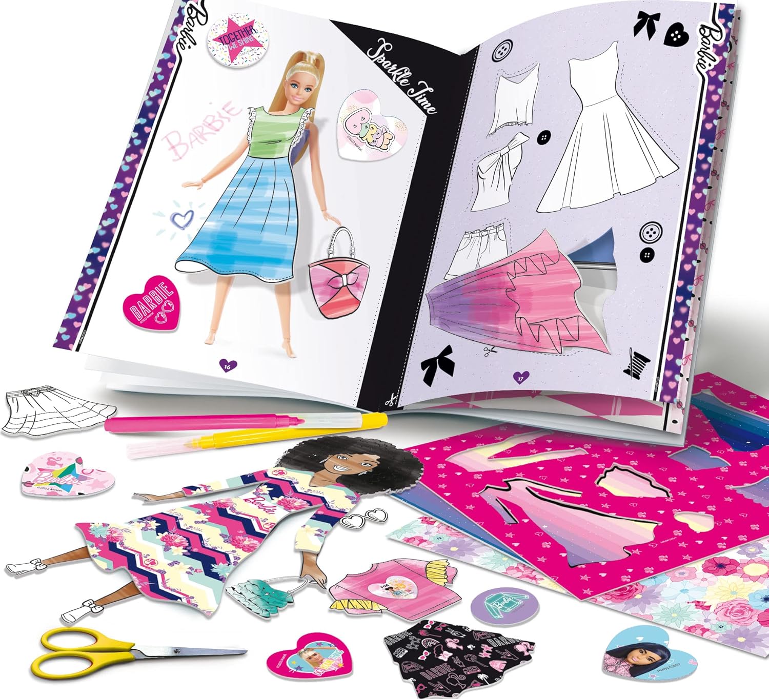 Δημιουργικό σετ, Lisciani, Barbie, Σχολή Μόδας