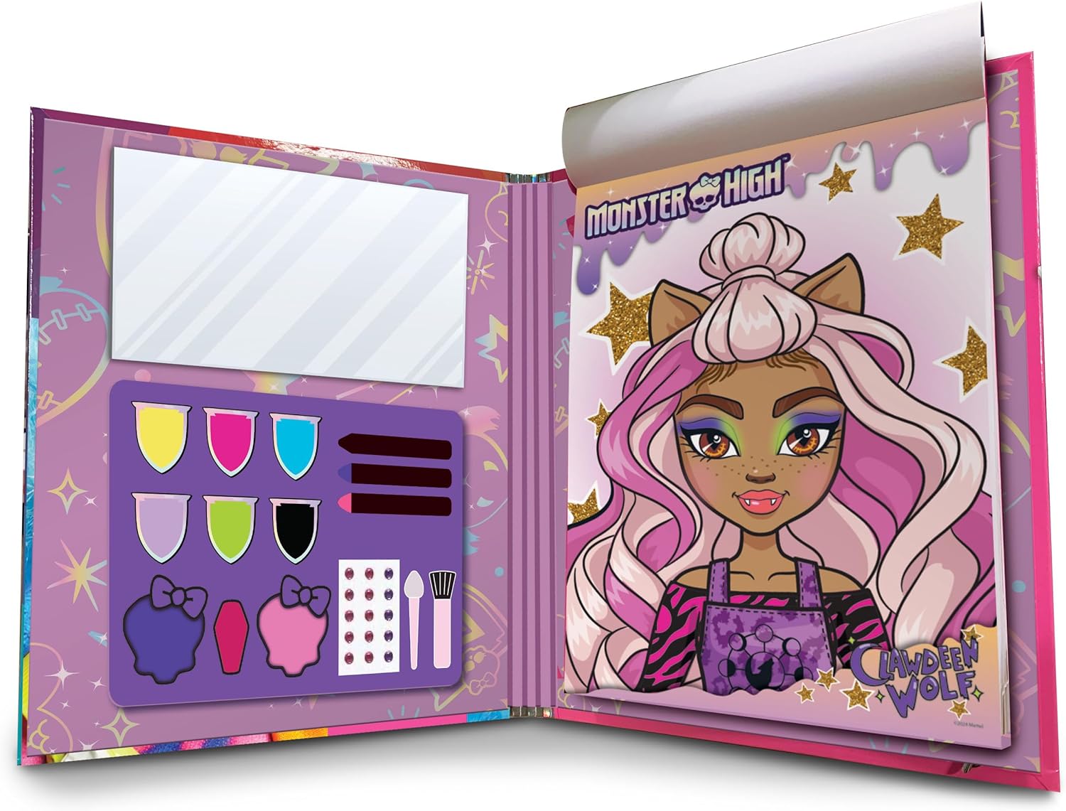 Σετ δημιουργικού, Lisciani, Monster High, Μοντέρνος φάκελος μακιγιάζ
