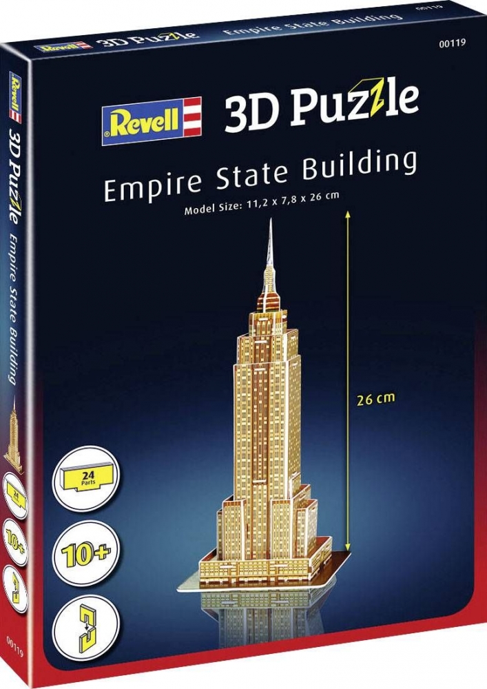 3D Puzzle Empire State Building, 24 τεμάχια