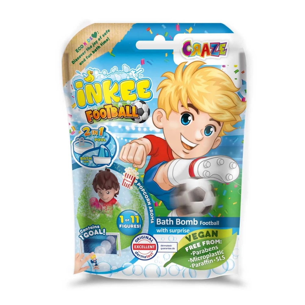 Пяна за вана с фигурка изненада Футбол