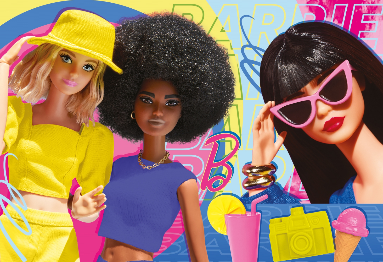 Παζλ, Lisciani, Barbie, παζλ 2 x 60 τεμάχια