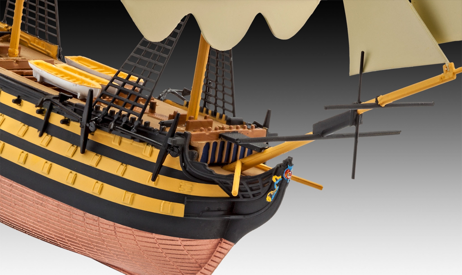 HMS Victory Sailing Ship Building Kit, 45 Τεμάχια