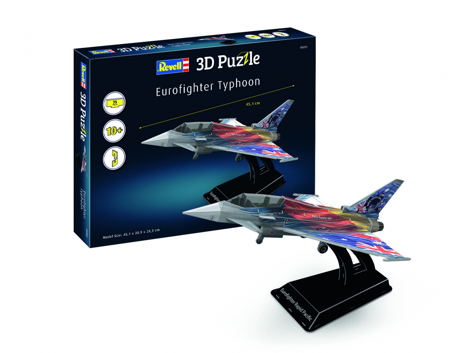 Παζλ, Revell, Eurofighter Typhoon 3D, 75 κομμάτια