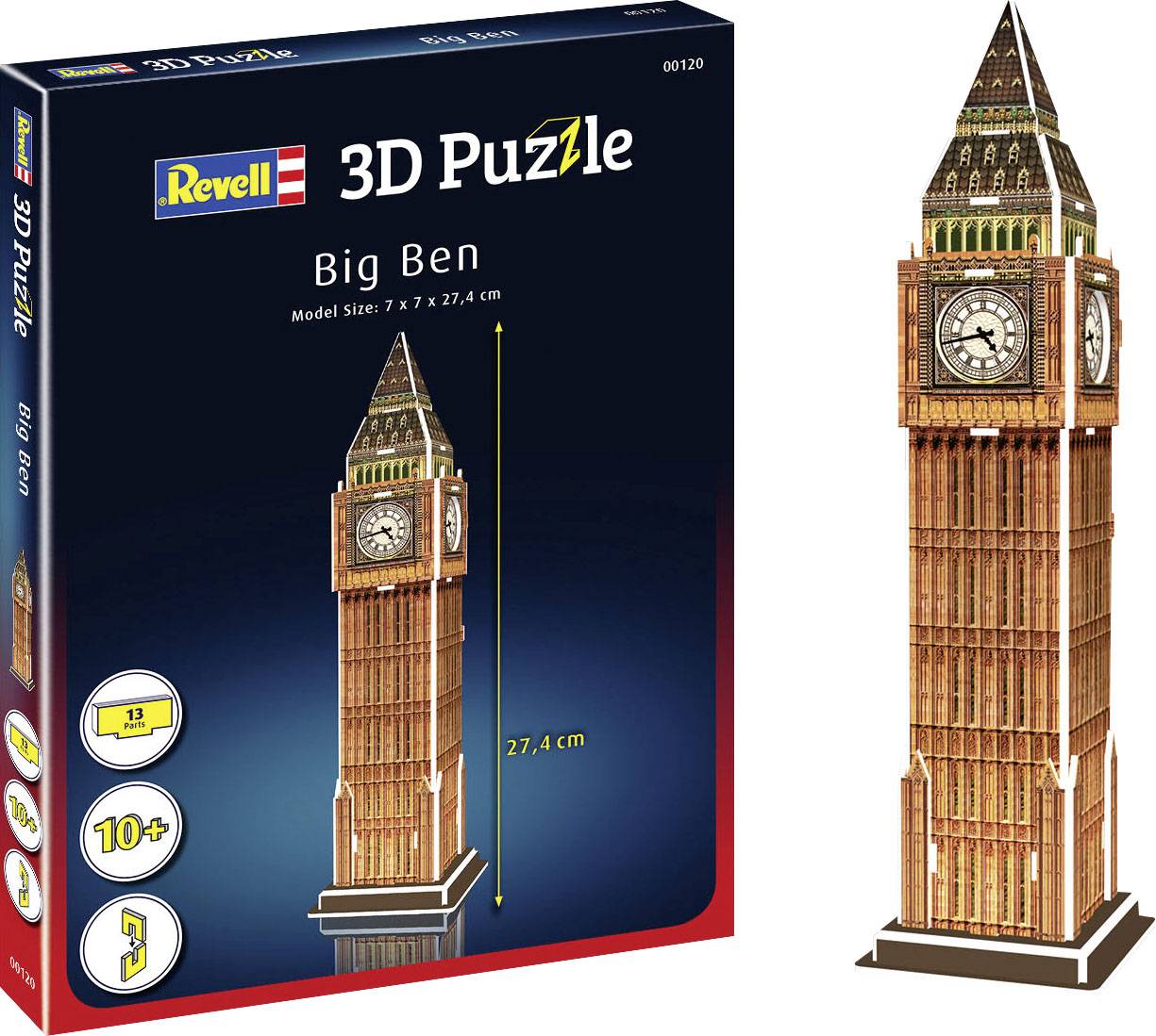 Big Ben 3D παζλ, 13 τεμαχίων