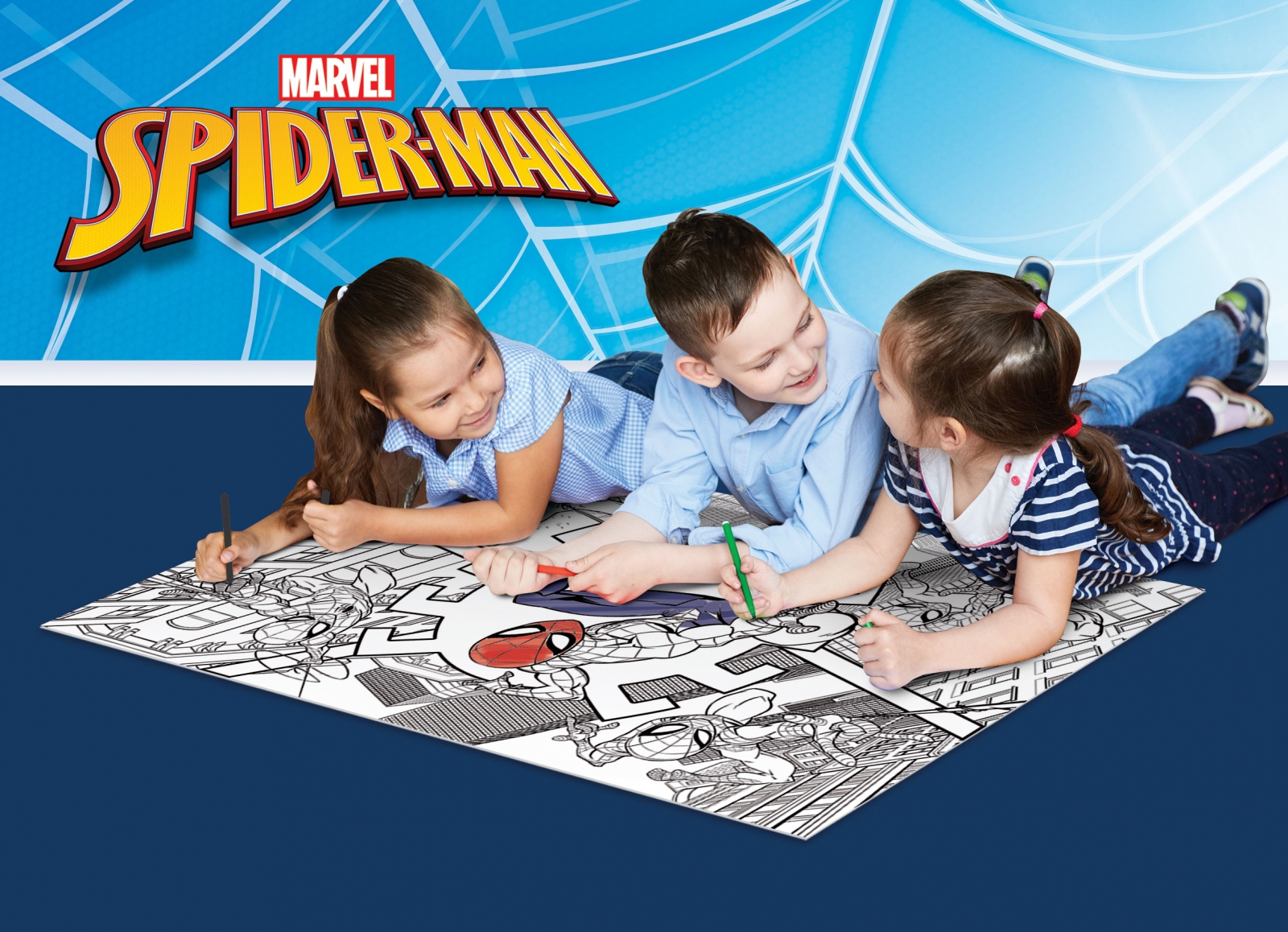 Παζλ, Lisciani, Spiderman, Διπρόσωπο παζλ 24 τεμαχίων