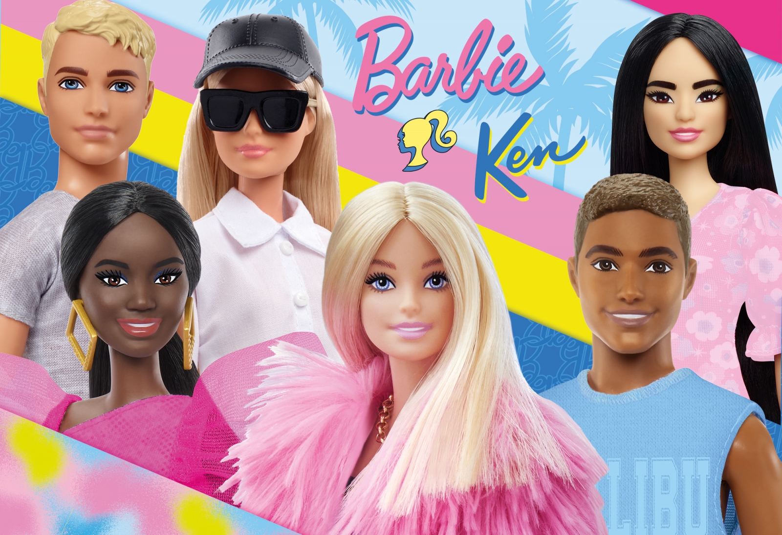 Παζλ, Lisciani, Barbie, παζλ 2 x 60 τεμάχια