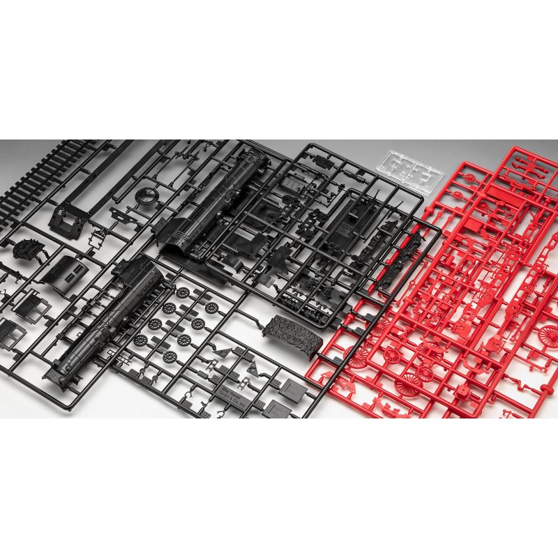 Συναρμολογημένη ατμομηχανή τρένου express BR 02, 159 εξαρτημάτων