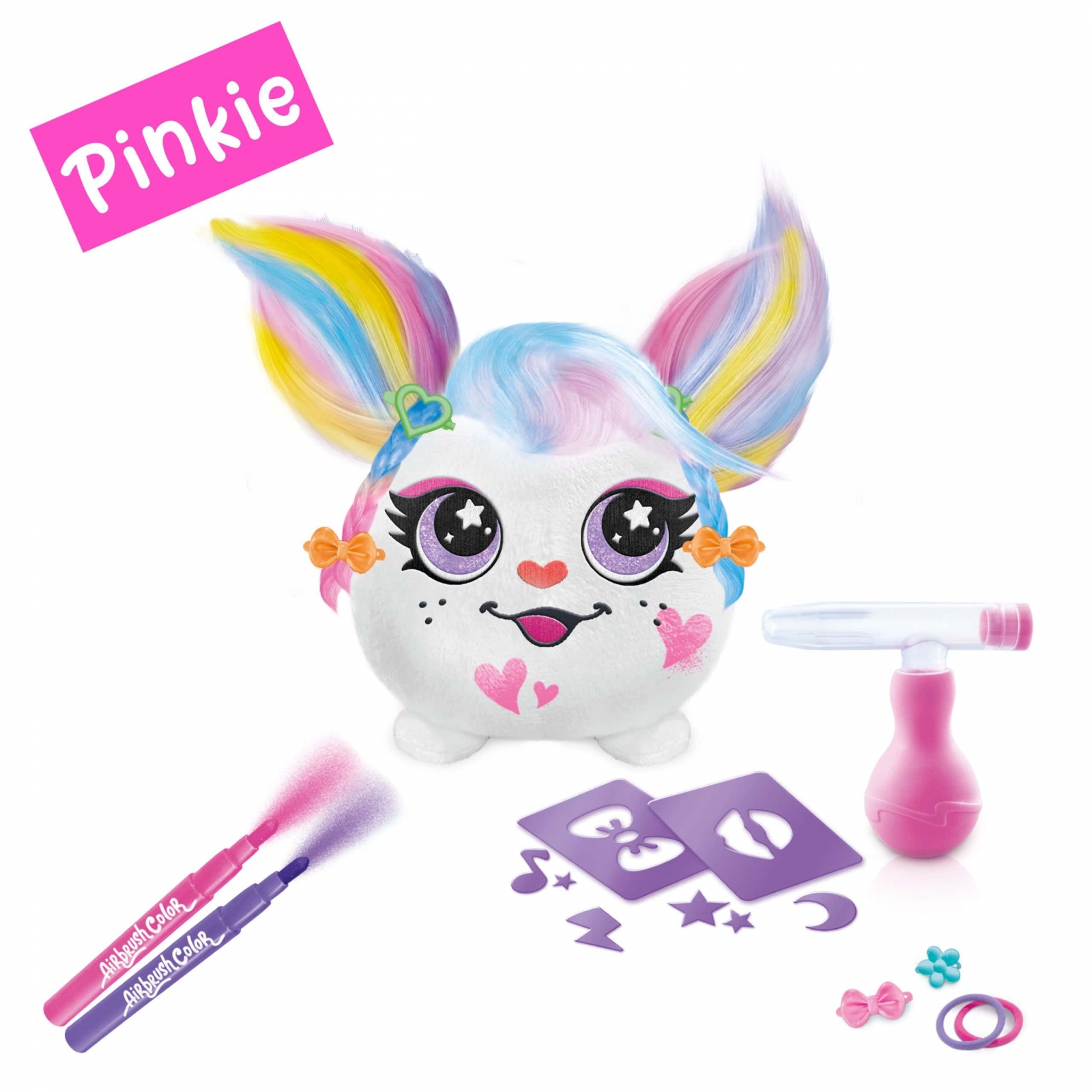 Σετ δημιουργικού, Canal Toys, Μίνι λούτρινο παιχνίδι για χρωματισμό και styling