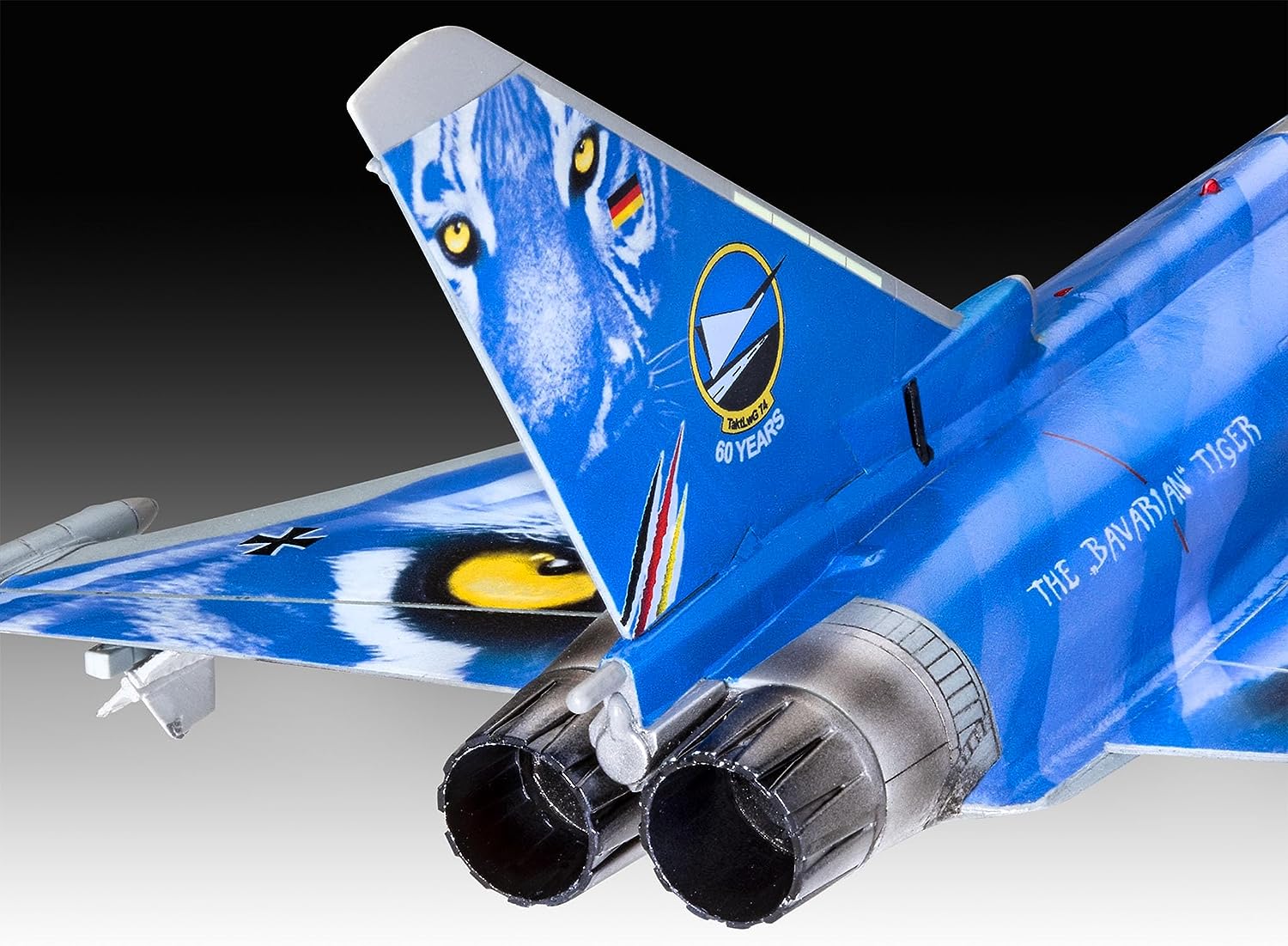 Сглобяем модел Eurofighter Typhoon The Bavarian Tiger 2021, 85 части