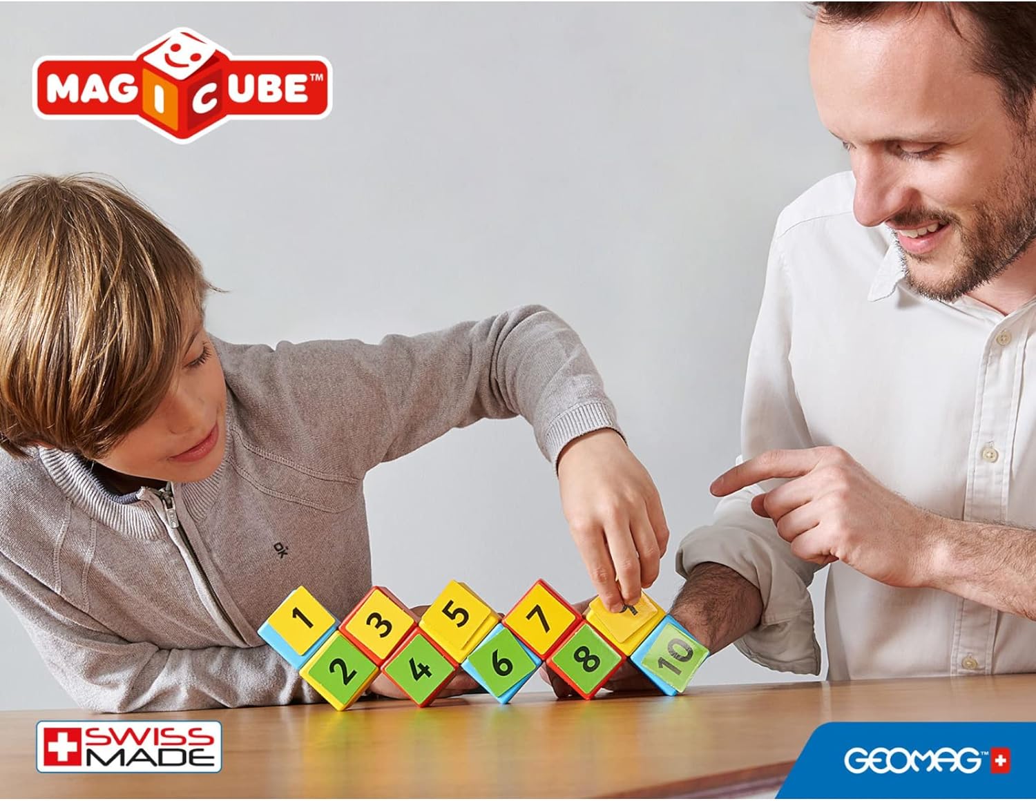 Магнитен конструктор Magicube, Математическо изграждане 256, 55 части