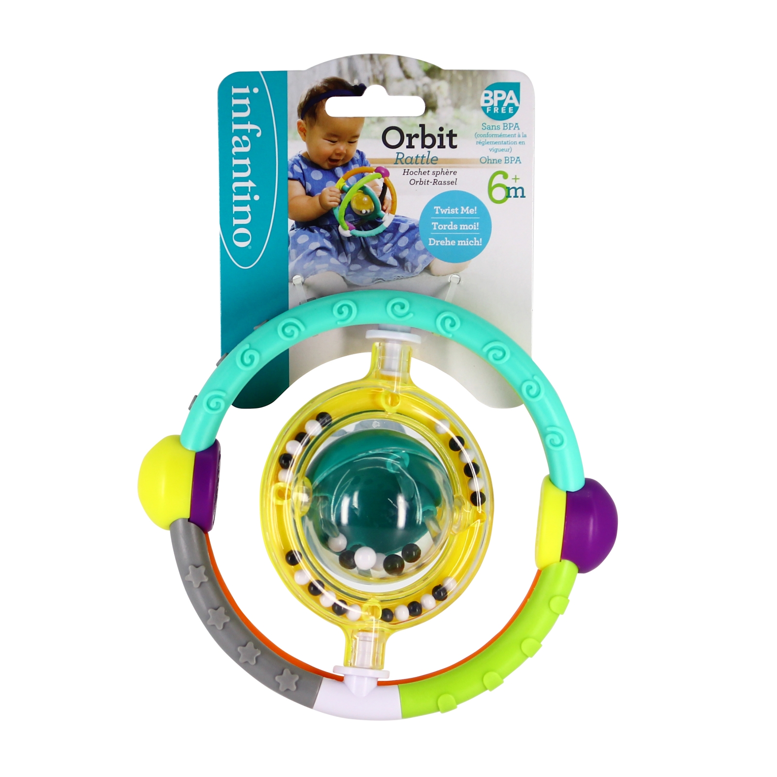 Κουδουνίστρα μωρού, Infantino, Orbit