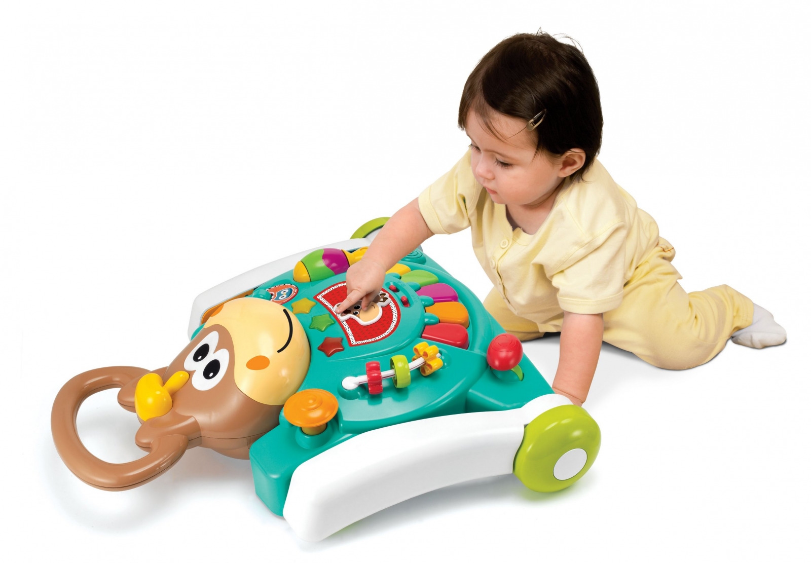 Διαδραστικό παιχνίδι, Infantino, B Kids, 3 σε 1 Στράτα μωρού και τραπεζάκι για άλογα, Μπλε