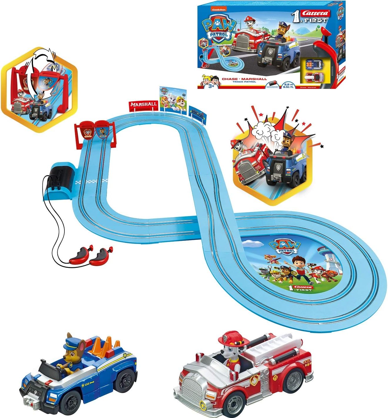 Πίστα αγώνων, Carrera, Paw Patrow στην πίστα