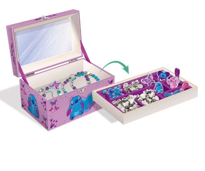 DIY Κοσμήματα, Lisciani, Ραφή, Σετ με Κουτί Κοσμημάτων
