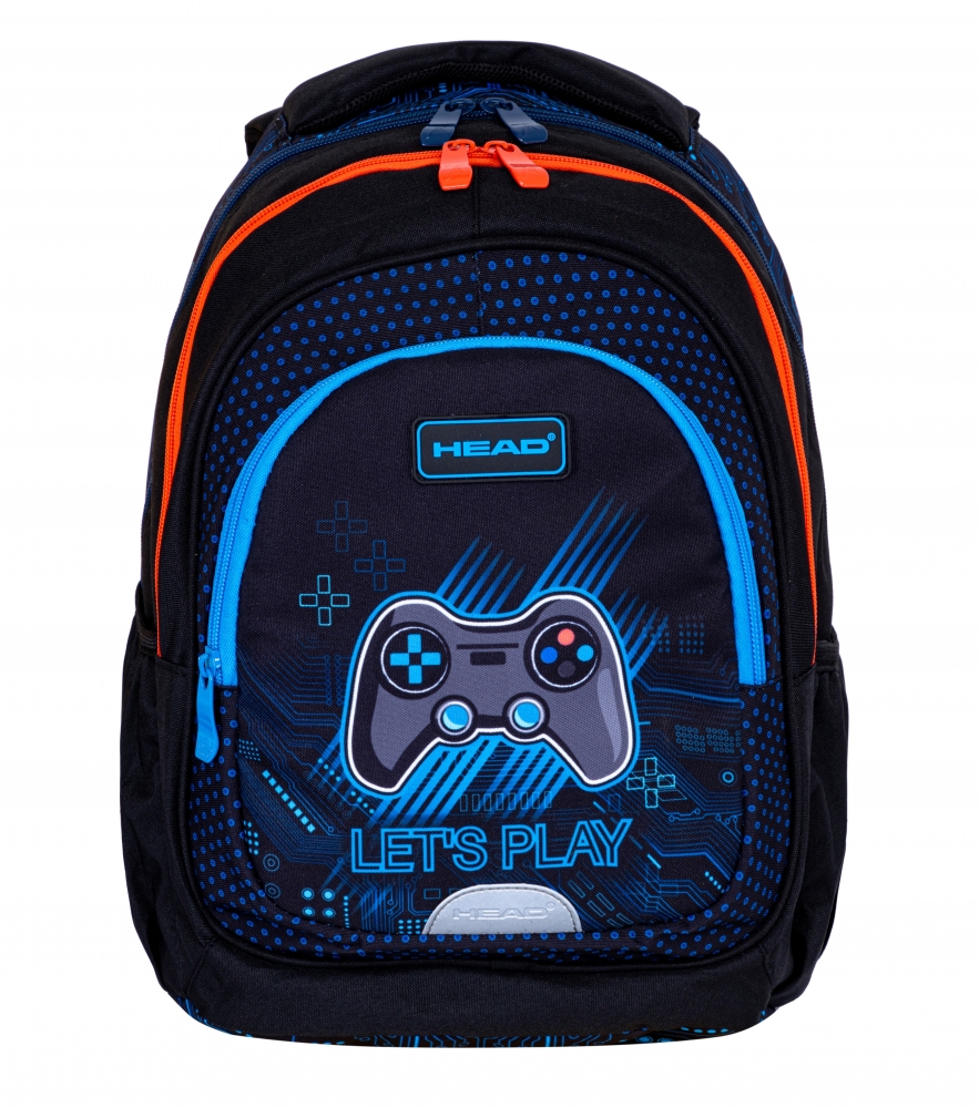 Σχολικό σακίδιο πλάτης, Head, Let's Play, AB330, 39 x 28 x 15 εκ.