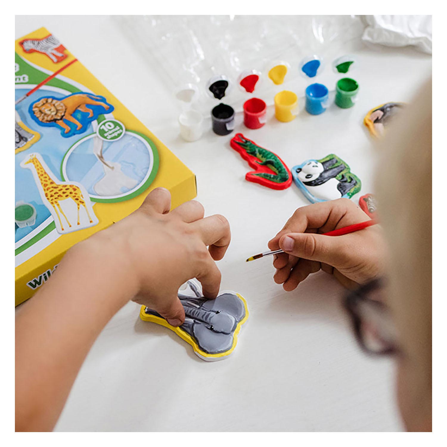 Творчески комплект, Totum, Моделирай и рисувай диви животни