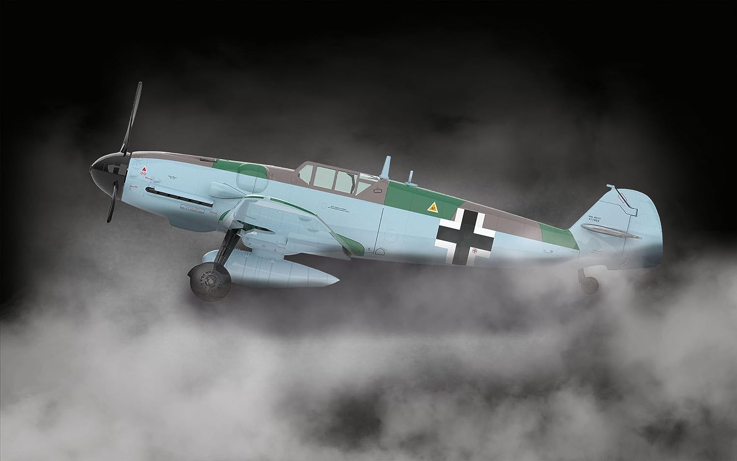 Сглобяем модел Messerschmitt Bf109 G-6 Easy-Click, 54 части