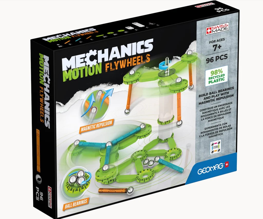 Магнитен конструктор Mechanics 756, Движение, 96 части
