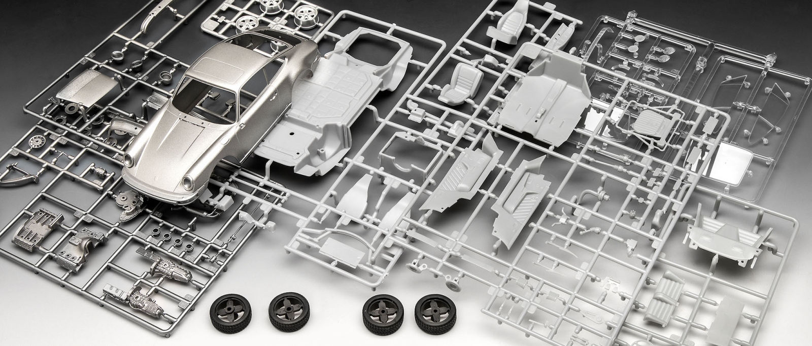 Porsche 911 Carrera 3.2 G-Model Coupe οικοδομήσιμο μοντέλο, 109 ανταλλακτικά