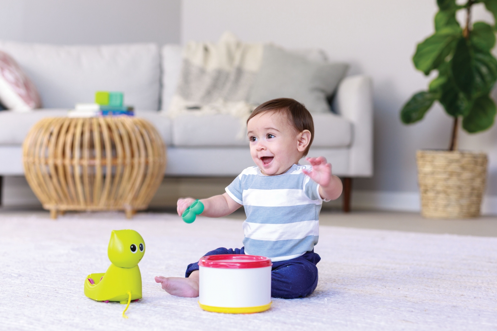 Συρόμενο παιχνίδι 3 σε 1, Infantino, Σαλιγκάρι