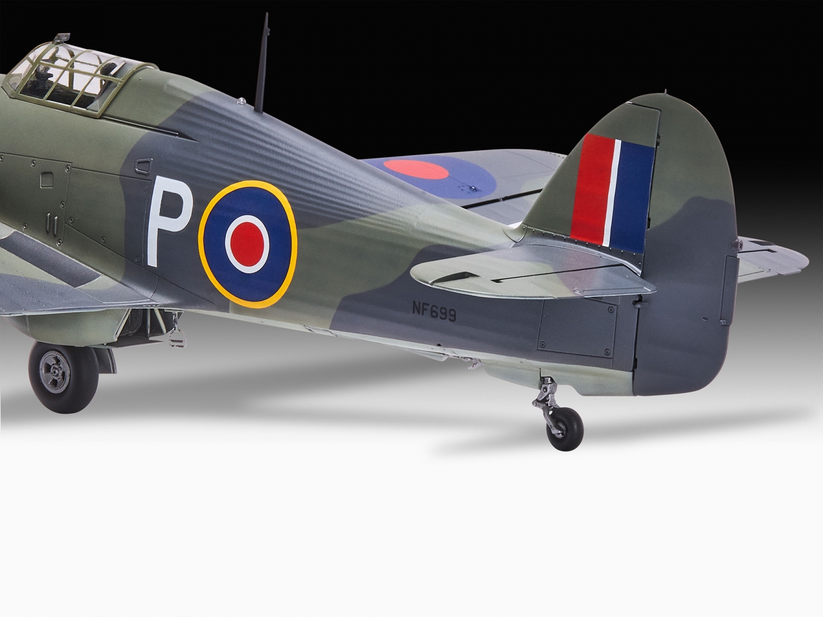 Μοντέλο συναρμολόγησης, Revell, μαχητικό Hawker Sea Hurricane Mk.IIC, 162 ανταλλακτικά