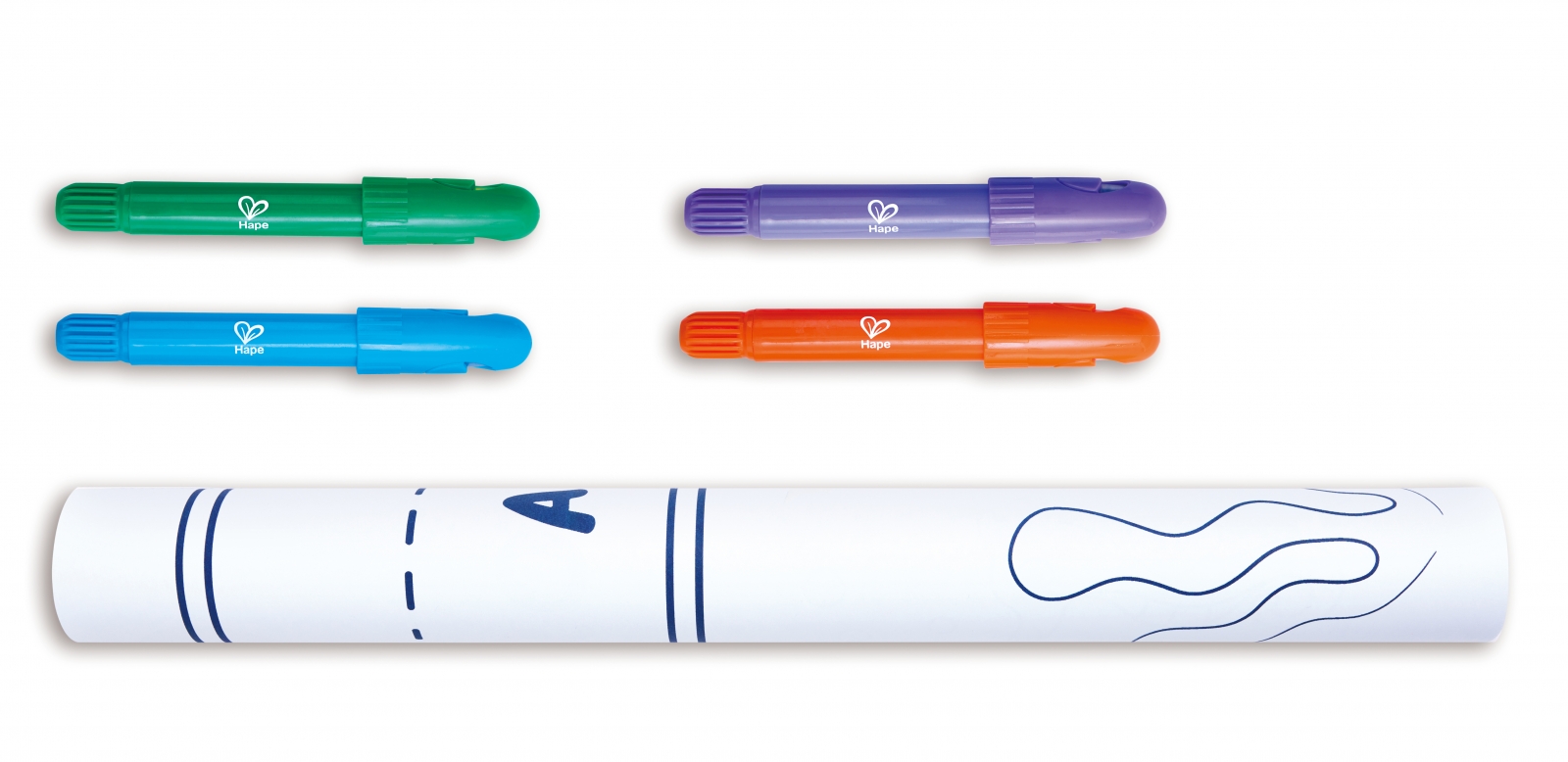 Σετ δημιουργικού, Hape, Ρολό χαρτιού χρωματισμού, Ωκεανός