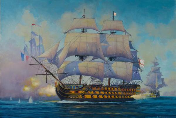 HMS Victory Sailing Ship Building Kit, 45 Τεμάχια