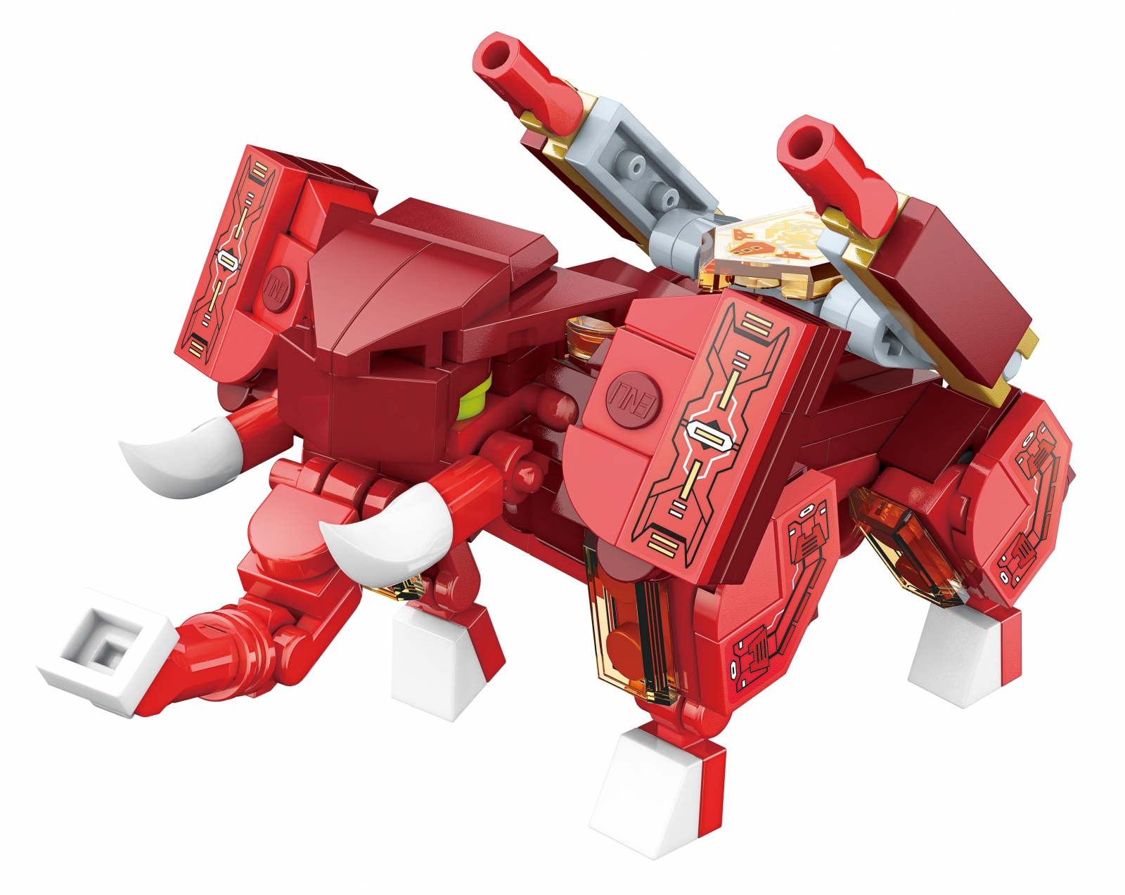 Mechanical Beasts Constructor, Armored Monsters Cube, 177 τεμάχια