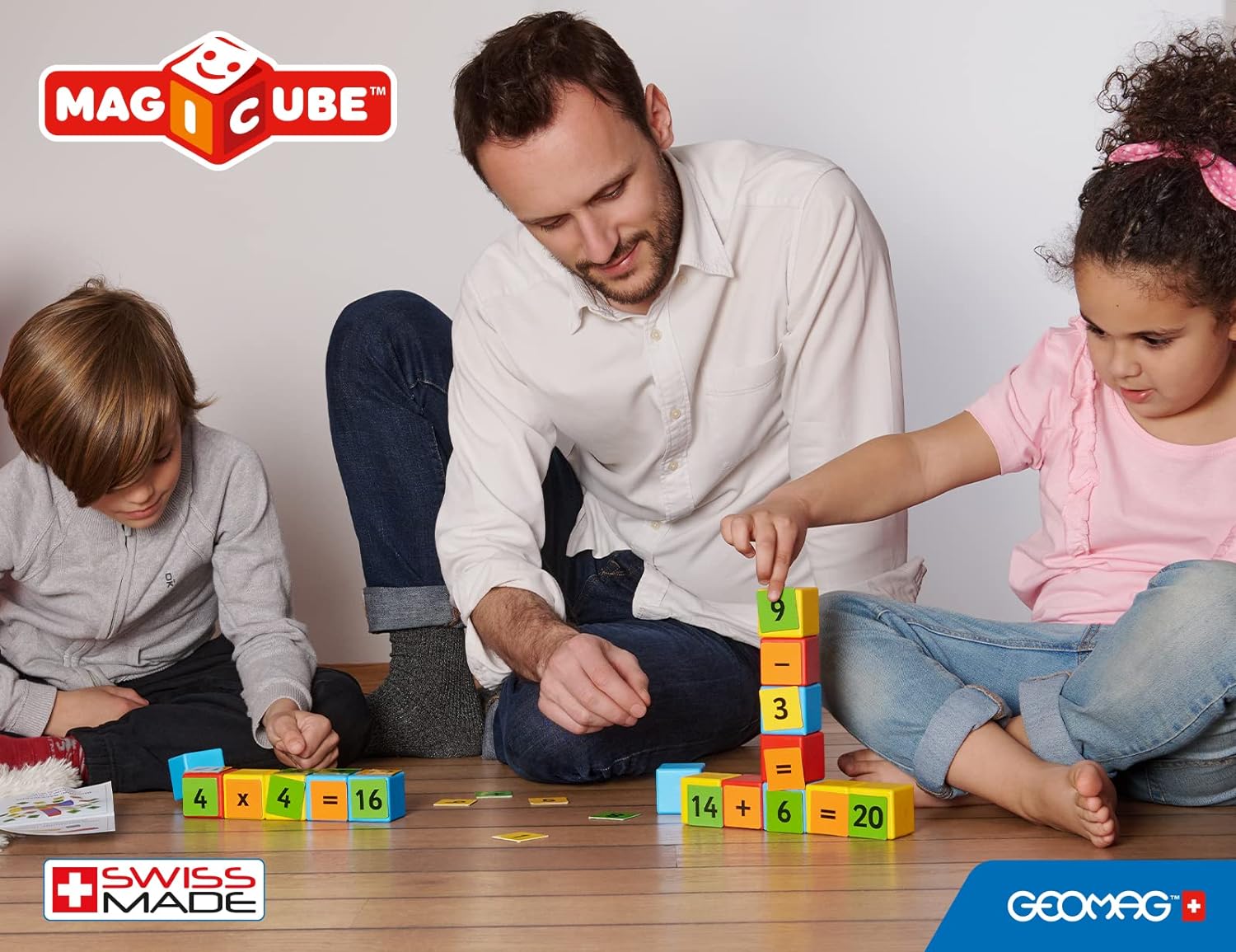 Магнитен конструктор Magicube, Математическо изграждане 257, 61 части