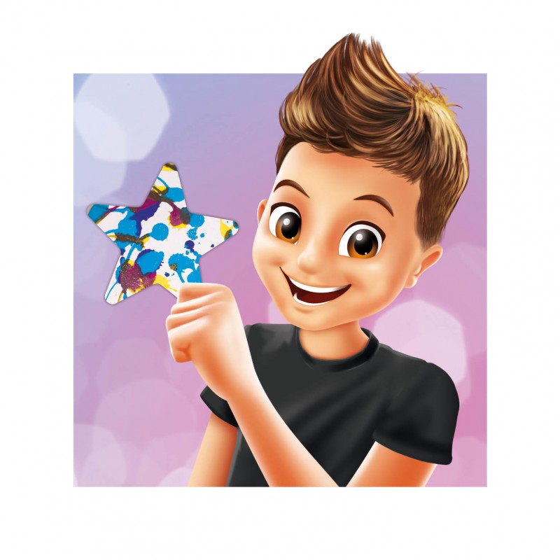 Δημιουργικό σετ Στούντιο για σχέδιο, Spin art