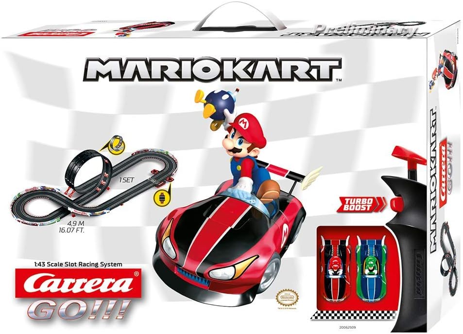 Αγωνιστική πίστα, Carrera, Super Mario, κουμπί Turbo 4,9μ