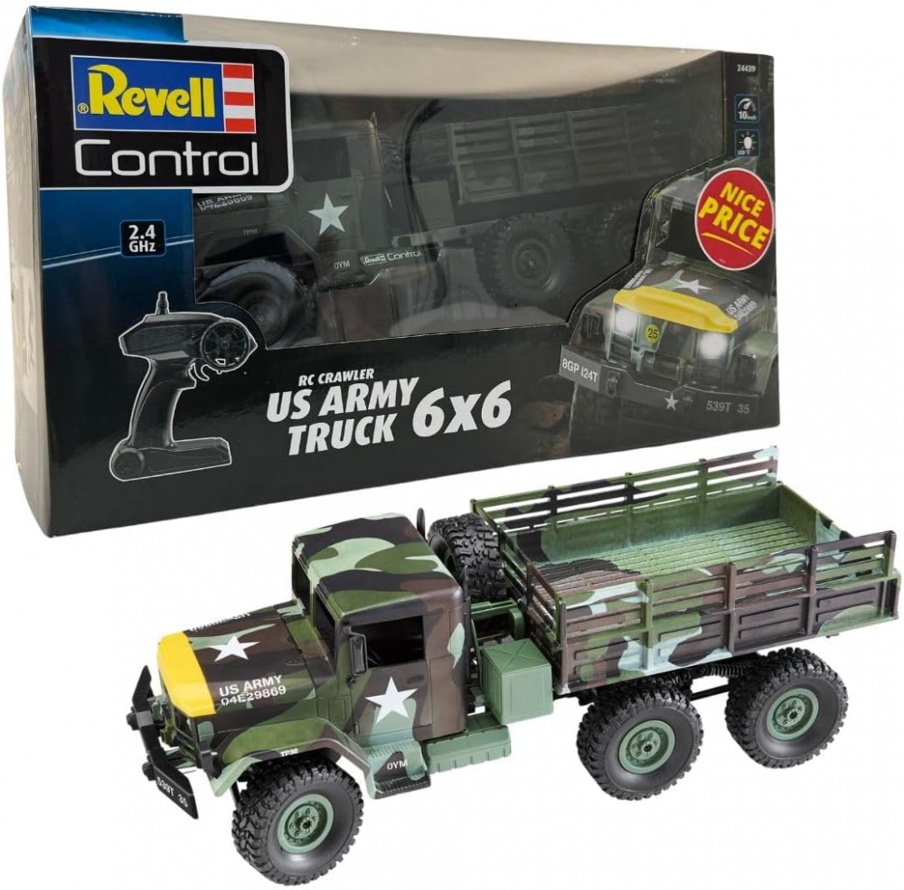 Στρατιωτικό φορτηγό ραδιοελέγχου, Revell, RC