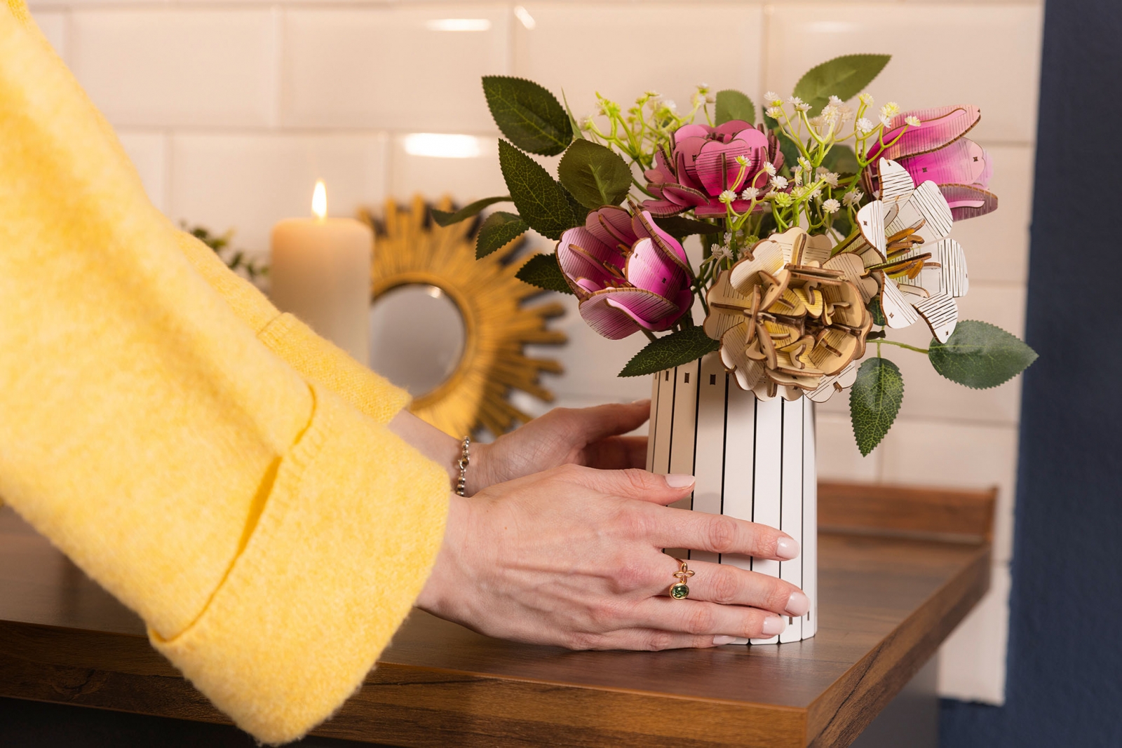 Ξύλινο κιτ μοντέλου, Revell, Κήπος με λουλούδια, 181 μέρη