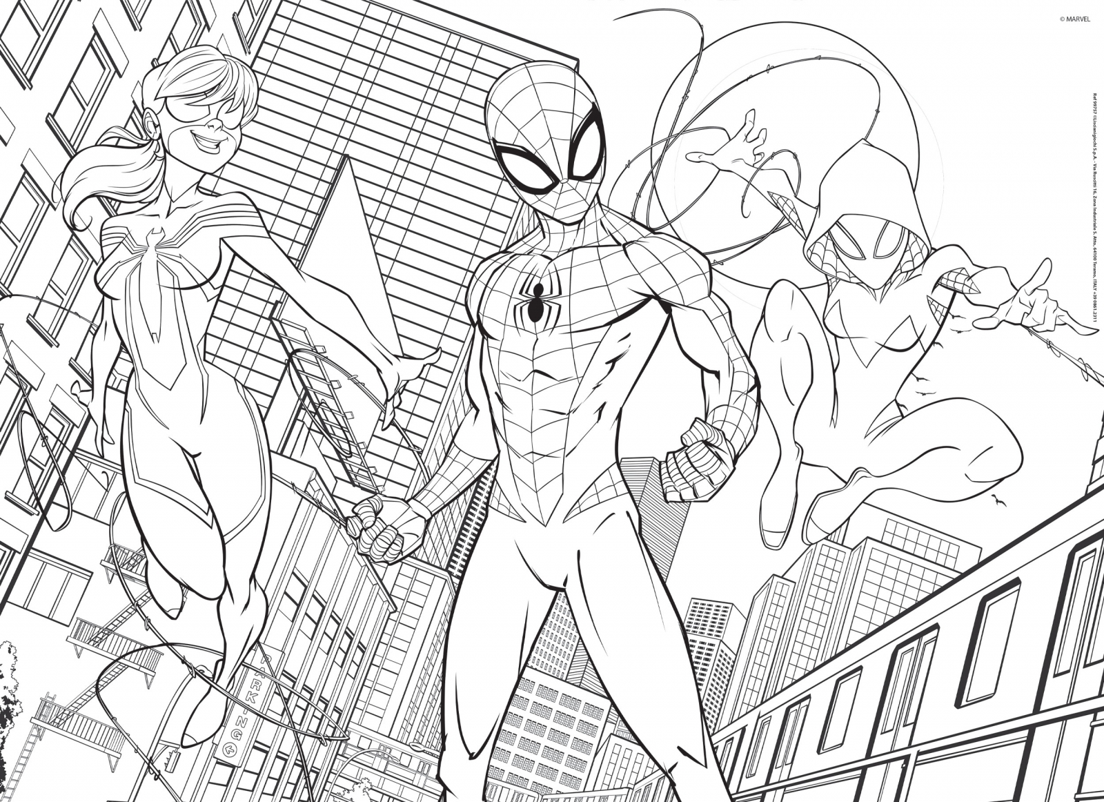 Παζλ, Lisciani, Spiderman, Διπρόσωπο παζλ 60 τεμαχίων